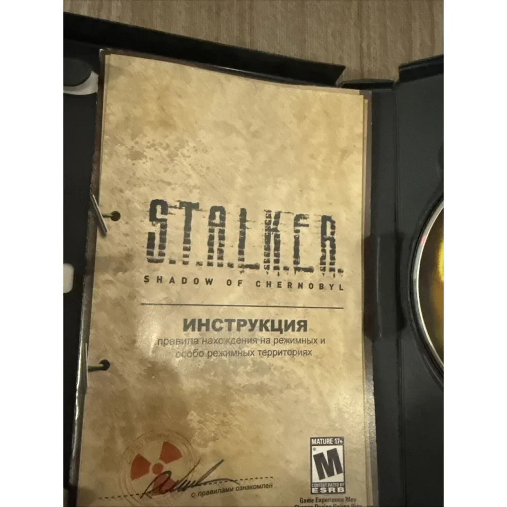 Stalker Computer Game PC DVD‎ Rom-Rare Vintage Tested And Working W/CD KEY